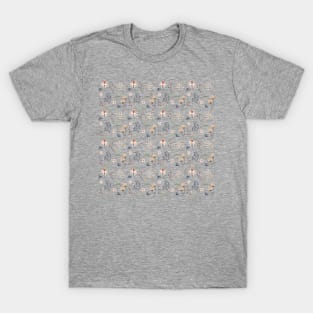 Simple watercolor flowers 4 T-Shirt